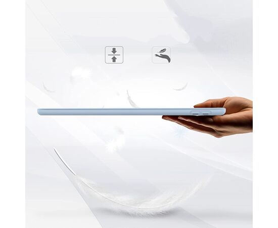 Чехол для планшета BeCover Tri Fold Soft TPU mount Apple Pencil Apple iPad mini 5 Light Blue (708451), изображение 4 Чехол для планшета BeCover Tri Fold Soft TPU mount Apple Pencil Apple iPad mini 5 Light Blue (708451), изображение 4