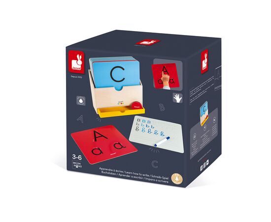 Развивающая игрушка Janod Учим английский алфавит (J05074), изображение 3 Развивающая игрушка Janod Учим английский алфавит (J05074), изображение 3
