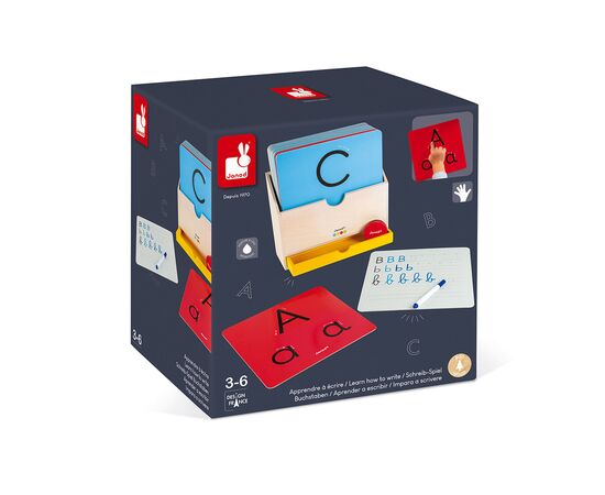 Развивающая игрушка Janod Учим английский алфавит (J05074), изображение 4 Развивающая игрушка Janod Учим английский алфавит (J05074), изображение 4