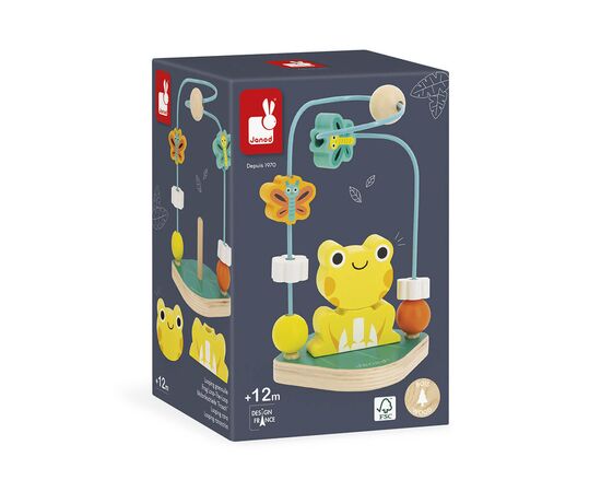 Развивающая игрушка Janod Лягушонок тропик (J08275)