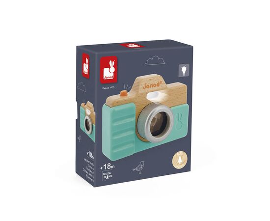 Развивающая игрушка Janod Фотоаппарат со звуком и вспышкой (J05381), изображение 3