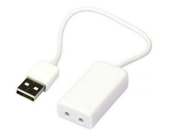 Звуковая плата Dynamode USB 8(7.1) каналов 3D RTL (USB-SOUND7-WHITE), изображение 2 Звуковая плата Dynamode USB 8(7.1) каналов 3D RTL (USB-SOUND7-WHITE), изображение 2