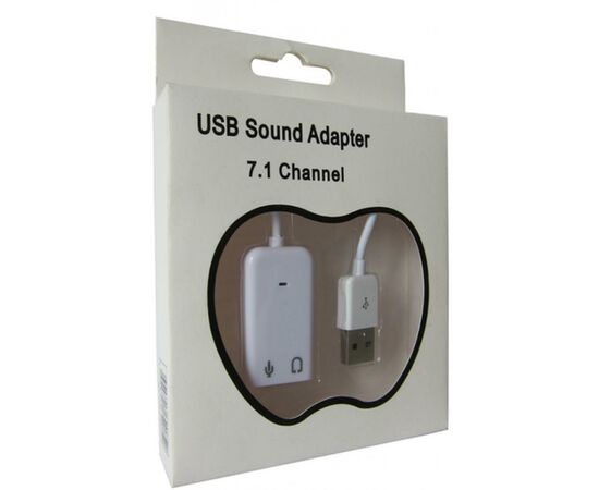 Звуковая плата Dynamode USB 8(7.1) каналов 3D RTL (USB-SOUND7-WHITE), изображение 3 Звуковая плата Dynamode USB 8(7.1) каналов 3D RTL (USB-SOUND7-WHITE), изображение 3