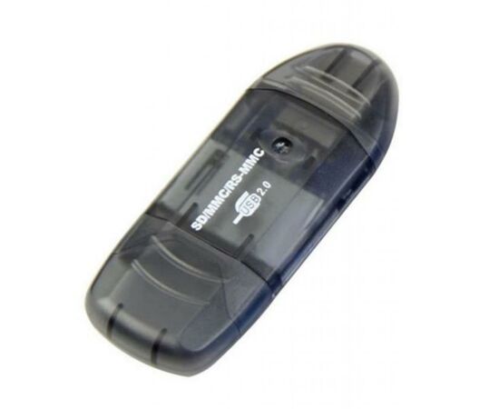 Считыватель флеш-карт ST-Lab SD/ SDHC/ MMC /RS-MMC (U-371 black)