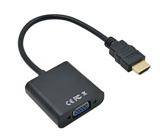Переходник HDMI M to VGA F (без дополнительных кабелей) ST-Lab (U-990 Pro BTC), изображение 2 Переходник HDMI M to VGA F (без дополнительных кабелей) ST-Lab (U-990 Pro BTC), изображение 2