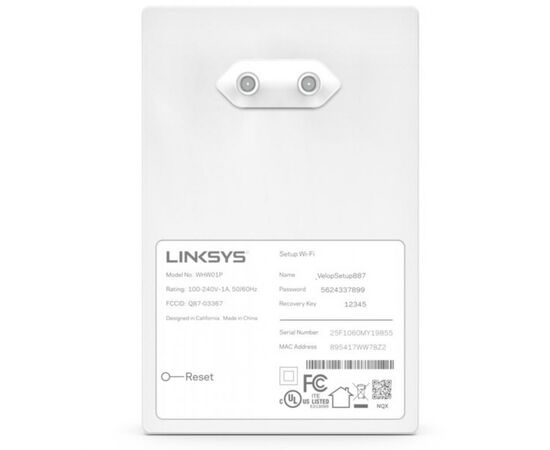 Ретранслятор Linksys WHW0101P, изображение 3 Ретранслятор Linksys WHW0101P, изображение 3