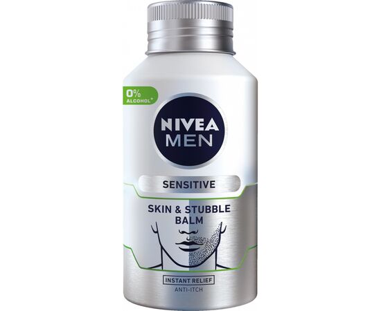 Бальзам після гоління Nivea Men для щетини і після гоління для чутливої шкіри 125 мл (9005800309590)