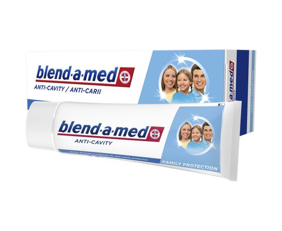Зубная паста Blend-a-med Анти-кариес Защита для всей семьи 75 мл (8006540324356)