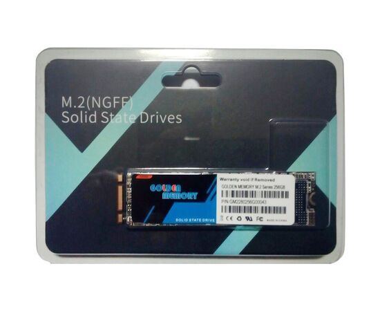 Накопитель SSD M.2 2280 256GB Golden Memory (GMM2256), изображение 3 Накопитель SSD M.2 2280 256GB Golden Memory (GMM2256), изображение 3