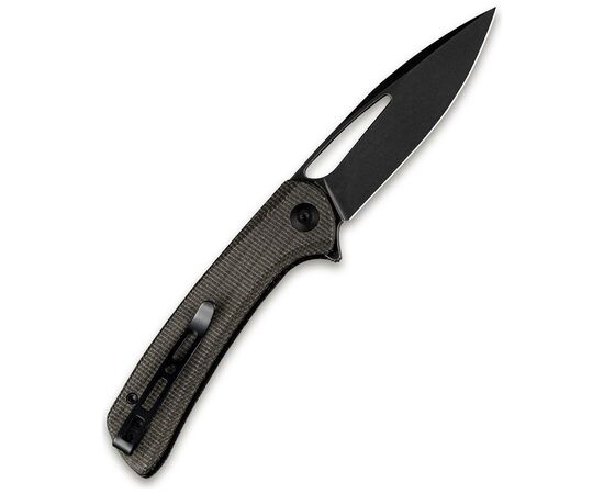 Нож Sencut Honoris Dark Micarta Black Blade (SA07B), изображение 2 Нож Sencut Honoris Dark Micarta Black Blade (SA07B), изображение 2