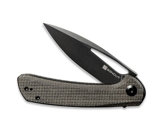 Нож Sencut Honoris Dark Micarta Black Blade (SA07B), изображение 3 Нож Sencut Honoris Dark Micarta Black Blade (SA07B), изображение 3