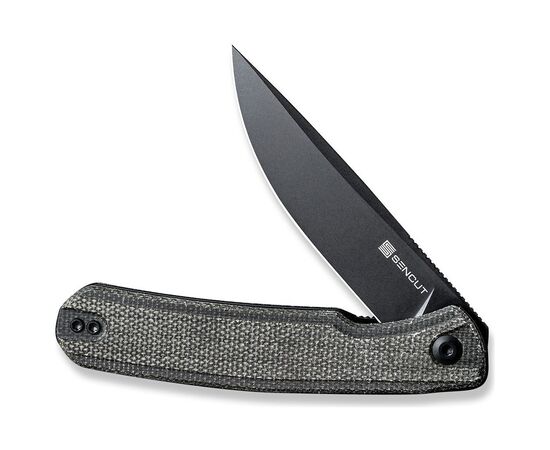Нож Sencut Scitus Dark Micarta (S21042-3), изображение 4 Нож Sencut Scitus Dark Micarta (S21042-3), изображение 4