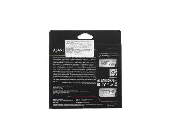 Модуль памяти для компьютера DDR4 32GB (2x16GB) 3600 MHz NOX RGB White Apacer (AH4U32G36C25YNWAA-2), изображение 2 Модуль памяти для компьютера DDR4 32GB (2x16GB) 3600 MHz NOX RGB White Apacer (AH4U32G36C25YNWAA-2), изображение 2