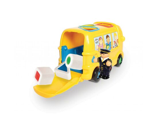 Развивающая игрушка Wow Toys Школьный автобус Сидни (01010), изображение 2 Развивающая игрушка Wow Toys Школьный автобус Сидни (01010), изображение 2