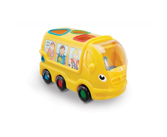 Развивающая игрушка Wow Toys Школьный автобус Сидни (01010), изображение 5 Развивающая игрушка Wow Toys Школьный автобус Сидни (01010), изображение 5