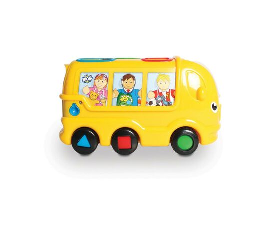 Развивающая игрушка Wow Toys Школьный автобус Сидни (01010), изображение 6 Развивающая игрушка Wow Toys Школьный автобус Сидни (01010), изображение 6