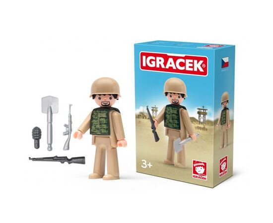 Игровой набор Igracek EFKO Солдат + аксессуары (20224), изображение 2 Игровой набор Igracek EFKO Солдат + аксессуары (20224), изображение 2