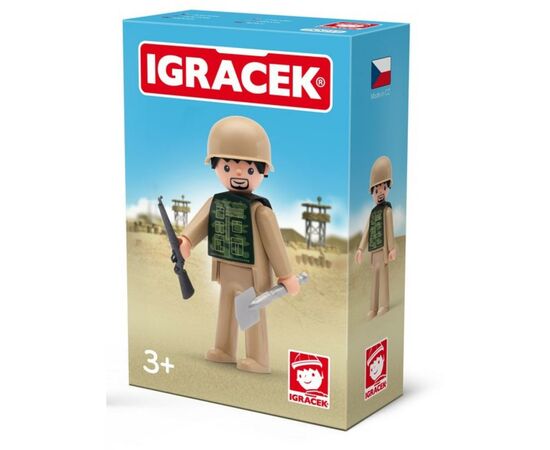 Игровой набор Igracek EFKO Солдат + аксессуары (20224), изображение 3 Игровой набор Igracek EFKO Солдат + аксессуары (20224), изображение 3