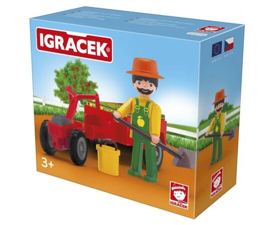 Игровой набор Igracek EFKO Набор садовника большой с аксессуарами (21214), изображение 2 Игровой набор Igracek EFKO Набор садовника большой с аксессуарами (21214), изображение 2