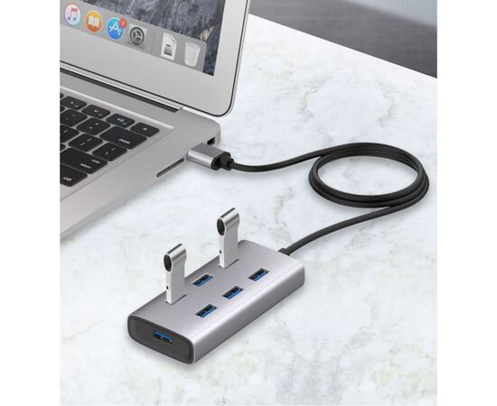 Концентратор Maiwo USB 3.0 Type-A / Type-C to 7х USB3.0 (KH700), изображение 7 Концентратор Maiwo USB 3.0 Type-A / Type-C to 7х USB3.0 (KH700), изображение 7