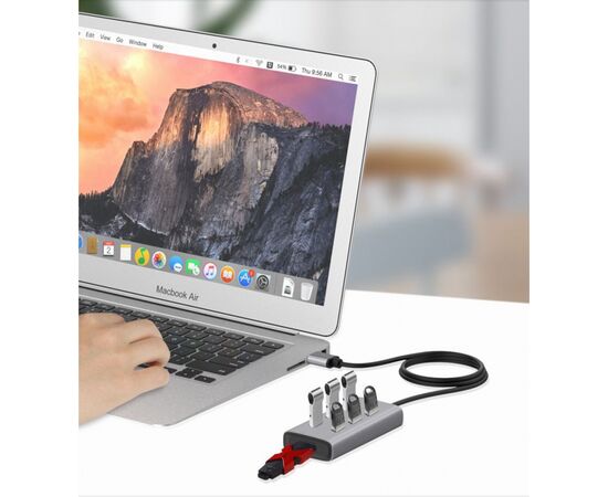 Концентратор Maiwo USB 3.0 Type-A / Type-C to 7х USB3.0 (KH700), изображение 8 Концентратор Maiwo USB 3.0 Type-A / Type-C to 7х USB3.0 (KH700), изображение 8