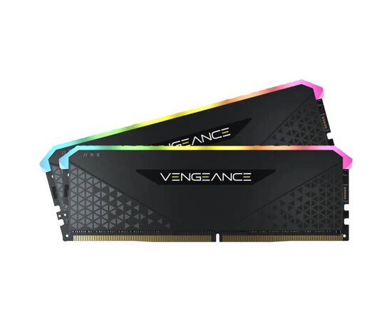 Модуль пам'яті для комп'ютера DDR4 64GB (2x32GB) 3200 MHz Vengeance RGB RS Corsair (CMG64GX4M2E3200C16), зображення 3 Модуль пам'яті для комп'ютера DDR4 64GB (2x32GB) 3200 MHz Vengeance RGB RS Corsair (CMG64GX4M2E3200C16), зображення 3