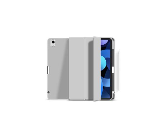 Чехол для планшета BeCover Direct Charge Pen mount Apple Pencil Apple iPad Air 4 10.9 2020/2021 Gray (706795), изображение 2 Чехол для планшета BeCover Direct Charge Pen mount Apple Pencil Apple iPad Air 4 10.9 2020/2021 Gray (706795), изображение 2