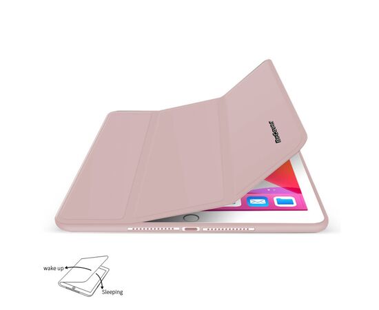 Чехол для планшета BeCover Tri Fold Soft TPU mount Apple Pencil Apple iPad 10.2 2019/2020/2021 Pink (706745), изображение 3 Чехол для планшета BeCover Tri Fold Soft TPU mount Apple Pencil Apple iPad 10.2 2019/2020/2021 Pink (706745), изображение 3