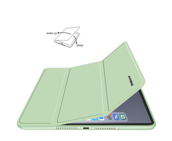 Чехол для планшета BeCover Tri Fold Soft TPU Silicone Apple iPad 10.2 2019/2020/2021 Green (706884), изображение 2 Чехол для планшета BeCover Tri Fold Soft TPU Silicone Apple iPad 10.2 2019/2020/2021 Green (706884), изображение 2