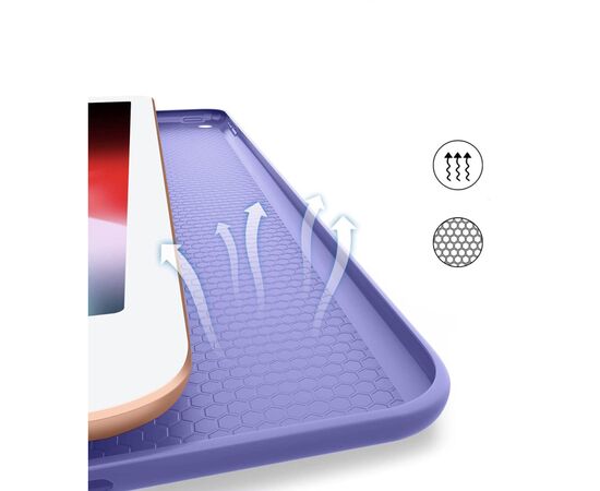Чехол для планшета BeCover Tri Fold Soft TPU Silicone Apple iPad 9.7 2017/2018 A1822/A1823/A1893/A1954 Purple (706880), изображение 4 Чехол для планшета BeCover Tri Fold Soft TPU Silicone Apple iPad 9.7 2017/2018 A1822/A1823/A1893/A1954 Purple (706880), изображение 4