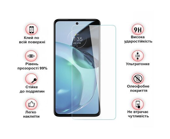 Скло захисне BeCover Motorola Moto G72 3D Crystal Clear Glass (709246), зображення 4 Скло захисне BeCover Motorola Moto G72 3D Crystal Clear Glass (709246), зображення 4
