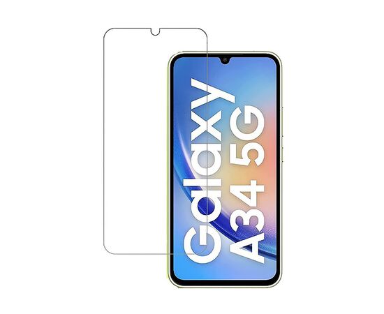 Стекло защитное BeCover Samsung Galaxy A34 5G SM-A346 3D Crystal Clear Glass (709257), изображение 2 Стекло защитное BeCover Samsung Galaxy A34 5G SM-A346 3D Crystal Clear Glass (709257), изображение 2