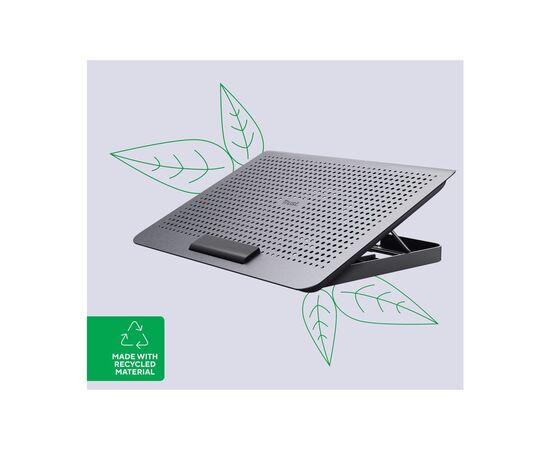 Подставка для ноутбука Trust Exto (16") ECO Grey (24613_TRUST), изображение 5 Подставка для ноутбука Trust Exto (16") ECO Grey (24613_TRUST), изображение 5