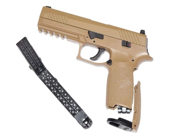 Пневматический пистолет Sig Sauer P320 Coyot Tan (AIR-P320-177-30R-CYT), изображение 6 Пневматический пистолет Sig Sauer P320 Coyot Tan (AIR-P320-177-30R-CYT), изображение 6