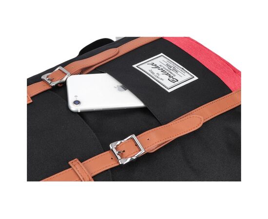 Рюкзак школьный Bodachel 46*16*30 см Черный (BS09-02), изображение 4 Рюкзак школьный Bodachel 46*16*30 см Черный (BS09-02), изображение 4