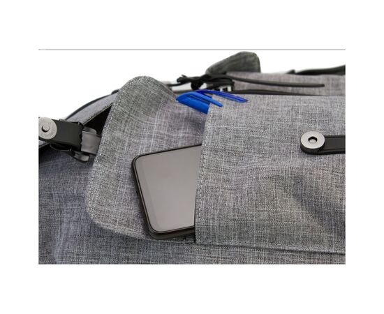 Рюкзак школьный Bodachel 43*19*29 см серый (BS13-26), изображение 5