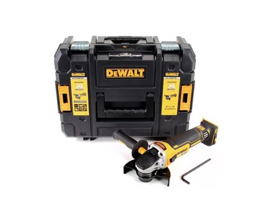 Шліфувальна машина DeWALT 18В XR Li-lon, 125 мм, 9000 об/хв, (без АКБ та ЗП) (DCG405NT)