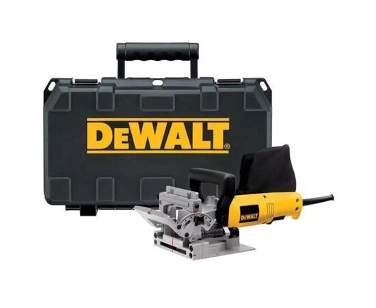 Фрезер DeWALT ламельный 600 Вт, 10000 об/мин, 3.0 кг, кейс (DW682K), изображение 3 Фрезер DeWALT ламельный 600 Вт, 10000 об/мин, 3.0 кг, кейс (DW682K), изображение 3