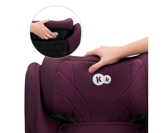 Автокресло Kinderkraft Junior Fix 2 i-Size Cherry Pearl (KCJUFI20RED0000) (5902533921584), изображение 7 Автокресло Kinderkraft Junior Fix 2 i-Size Cherry Pearl (KCJUFI20RED0000) (5902533921584), изображение 7