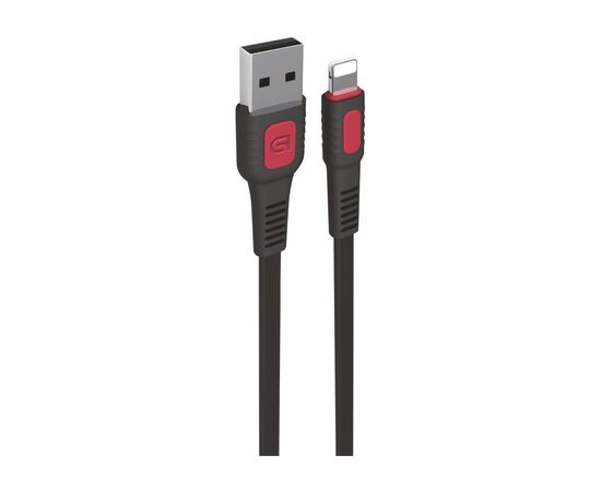Дата кабель USB 2.0 AM to Lightning 1.0m AR15 2.4A black Armorstandart (ARM59537)