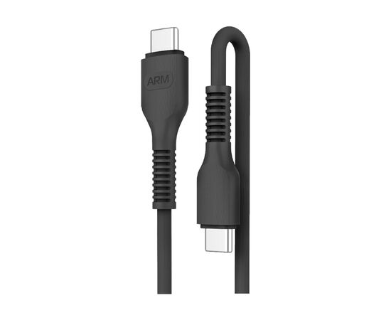 Дата кабель USB-C to USB-C 1.0m AR88 3A black Armorstandart (ARM65293)