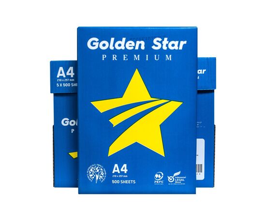Бумага Golden Star IK A4, 75 г, 500 арк. клас С (907502)