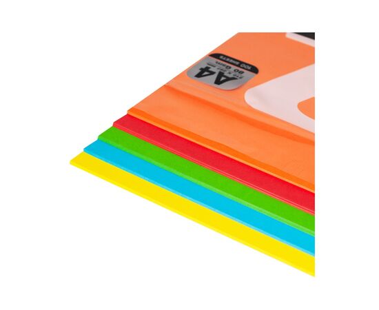 Бумага DoubleA А4, 80 г/м2, 100 арк, 5 colors, Rainbow5 Brigh (151307), изображение 2 Бумага DoubleA А4, 80 г/м2, 100 арк, 5 colors, Rainbow5 Brigh (151307), изображение 2