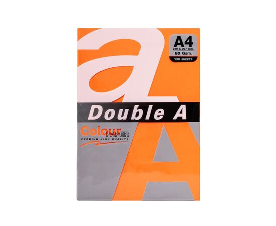 Бумага DoubleA А4, 80 г/м2, 100 арк, 5 colors, Rainbow5 Brigh (151307)