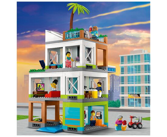 Конструктор LEGO City Многоквартирный дом (60365), изображение 7 Конструктор LEGO City Многоквартирный дом (60365), изображение 7