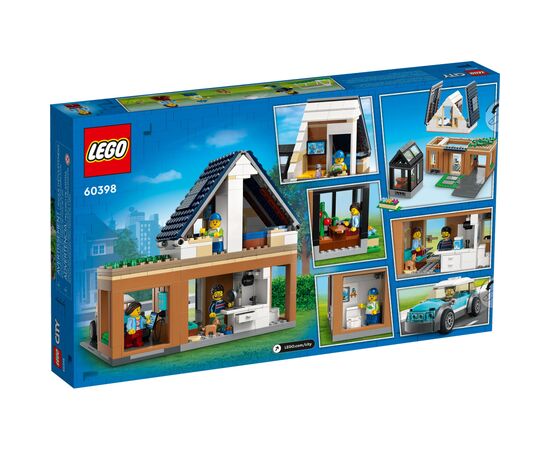 Конструктор LEGO City Семейный дом и электромобиль (60398), изображение 10 Конструктор LEGO City Семейный дом и электромобиль (60398), изображение 10