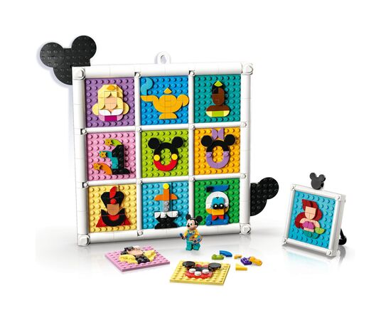 Конструктор LEGO Disney 100-я годовщина мультипликации Disney 1022 деталей (43221), изображение 3 Конструктор LEGO Disney 100-я годовщина мультипликации Disney 1022 деталей (43221), изображение 3