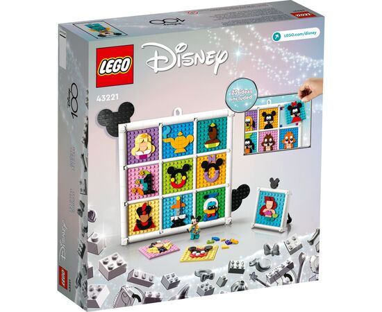 Конструктор LEGO Disney 100-я годовщина мультипликации Disney 1022 деталей (43221), изображение 6 Конструктор LEGO Disney 100-я годовщина мультипликации Disney 1022 деталей (43221), изображение 6