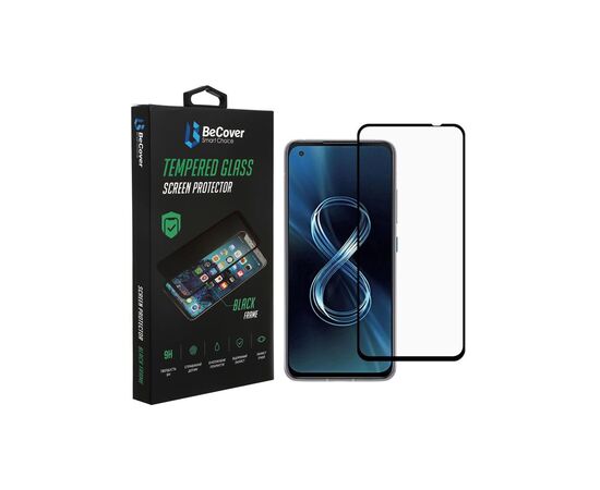 Стекло защитное BeCover ASUS ZenFone 8 ZS590KS Black (706682)