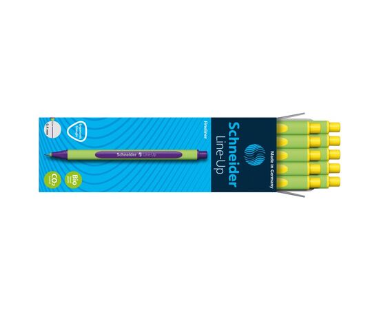 Лайнер Schneider Line-Up 0,4 мм yellow (S191005), изображение 3 Лайнер Schneider Line-Up 0,4 мм yellow (S191005), изображение 3